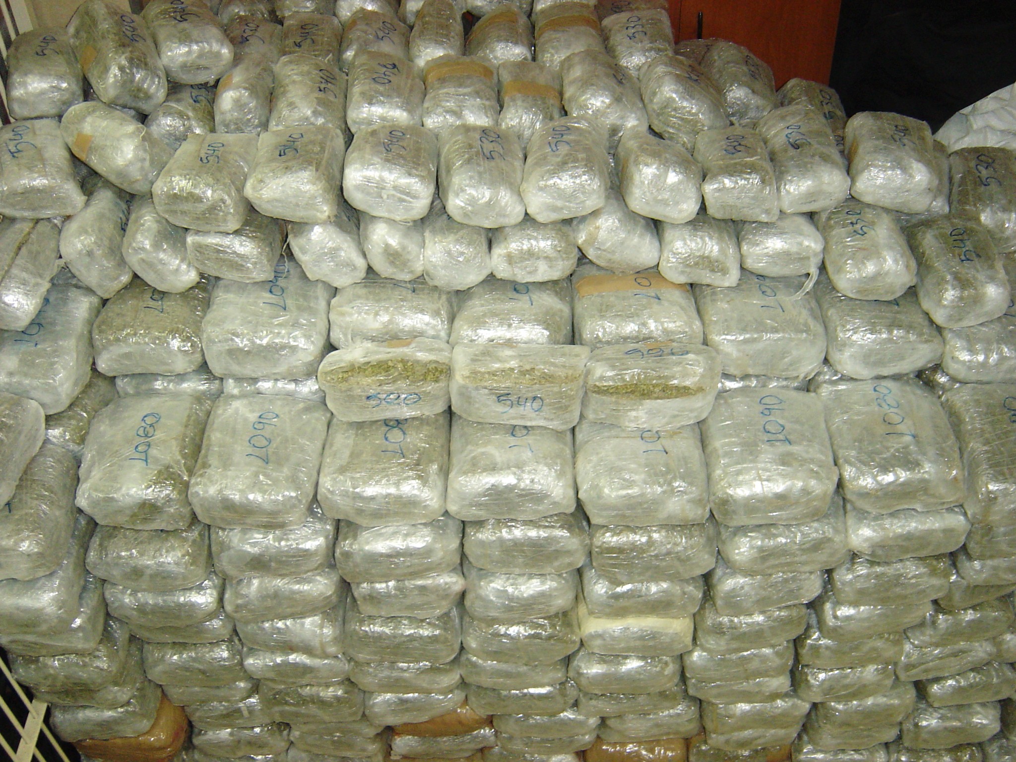 «Ψυγείο» με μισό τόνο χασίς