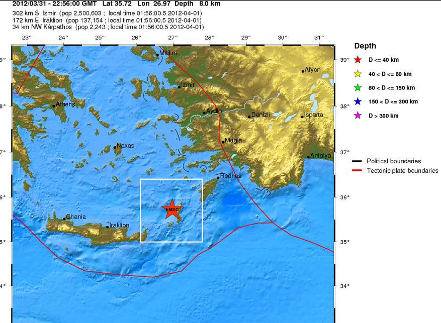 Ασθενής σεισμική δόνηση
