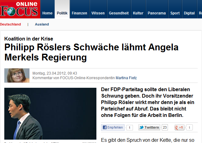 Φίλιπ Ρέσλερ, “ο ανίκανος”