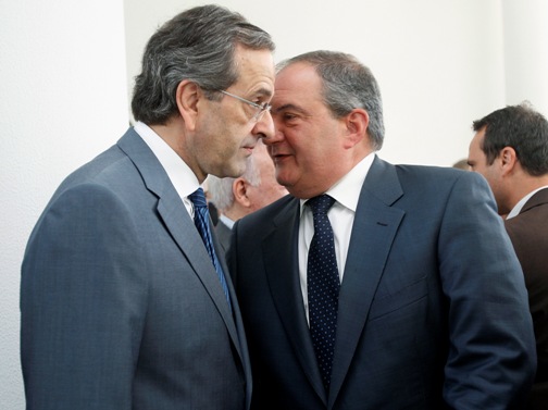 Με τους υποψήφιους ο Καραμανλής