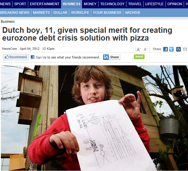 11χρονος έχει σχέδιο για την Ελλάδα