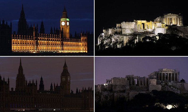 Η ώρα που η γη σκοτείνιασε