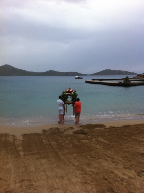 Ο επιτάφιος στην Ελούντα