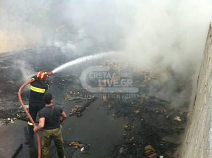 Υπό έλεγχο η φωτιά στην Κρήτη
