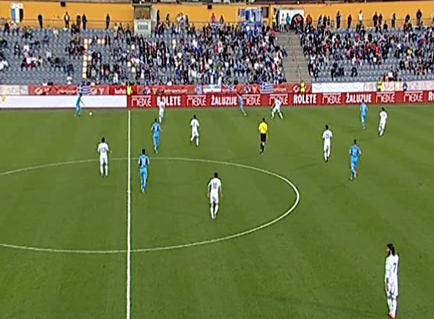 Live:Ελλάδα-Σλοβενία 1-0