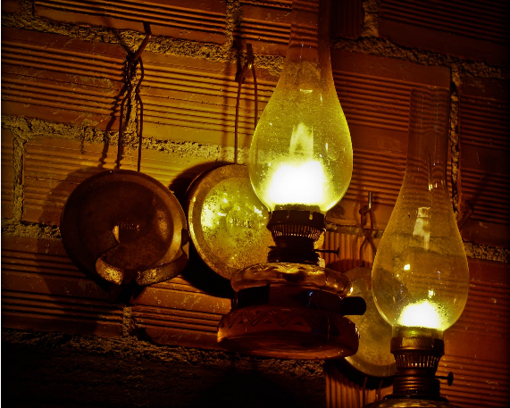 Χωρίς ρεύμα οικογένεια με βρέφος