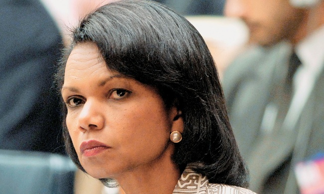 Η Ράις στηρίζει Ρόμνεϊ