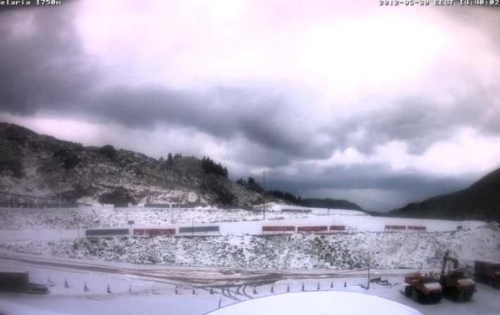 Χιόνια στον Παρνασσό!