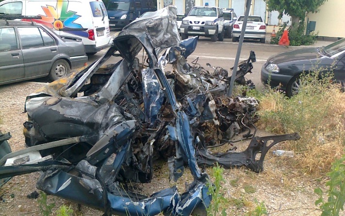 Κάηκε στο αυτοκίνητό του