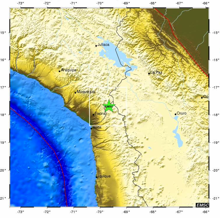 Ισχυροί σεισμοί σε Χιλή-Περού