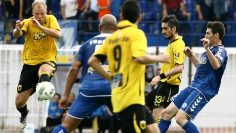 Live: Ατρόμητος-ΑΕΚ 1-0 (75′)