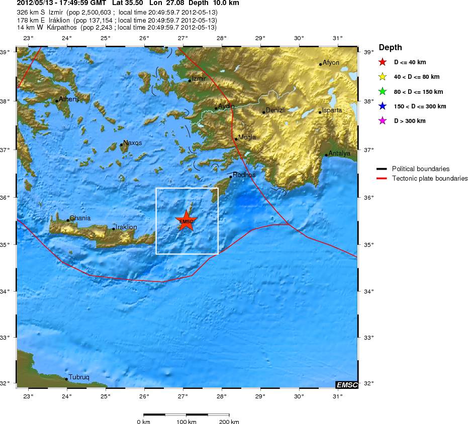 Σεισμός 3,8 R