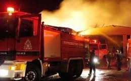 Κάηκε περίπτερο στον Πειραιά