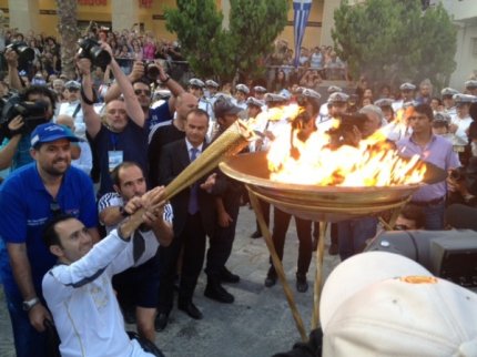 Στο Ηράκλειο η Φλόγα