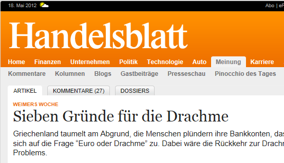 Σχεδιάζουν μυστικά έξοδο της Ελλάδας