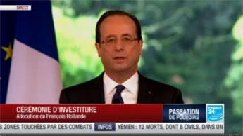 Τα πρώτα λόγια του Ολάντ