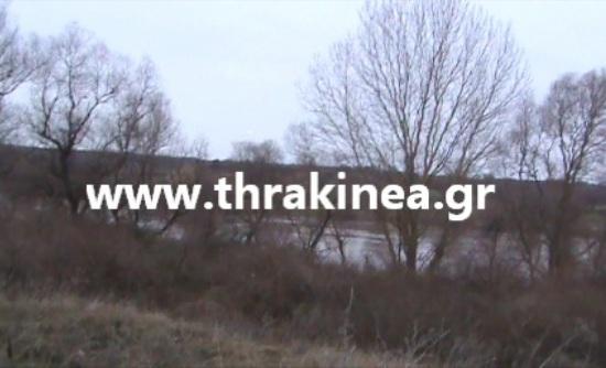 Ανεβαίνει η στάθμη στον Έβρο