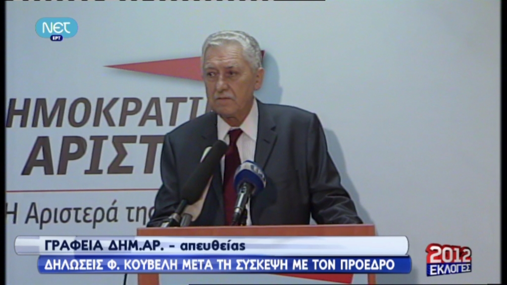 Τώρα-Δηλώσεις Κουβέλη