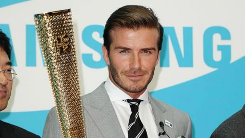 Ο Μπέκαμ στην Αθήνα