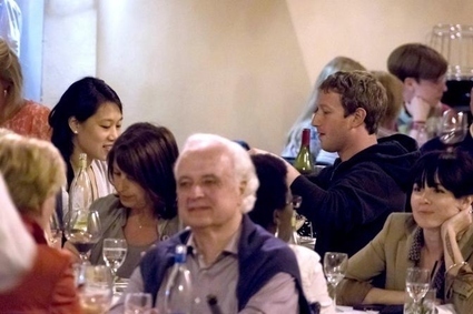 Ο Mr. και η Mrs. Facebook στη Ρώμη