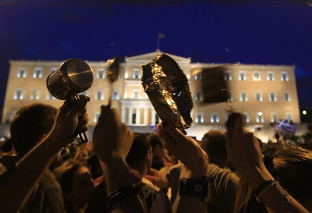 Στο Σύνταγμα οι Αγανακτισμένοι