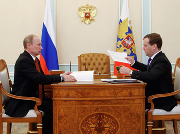 Ο Πούτιν και οι νέοι υπουργοί