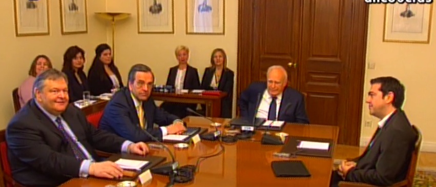 Ο διάλογος στο Προεδρικό Μέγαρο