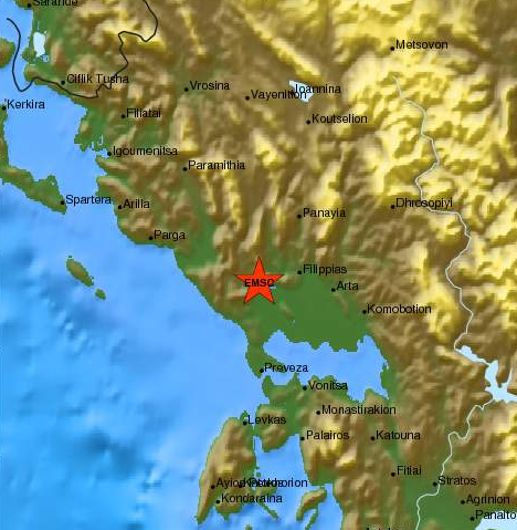 Σεισμός στην Άρτα