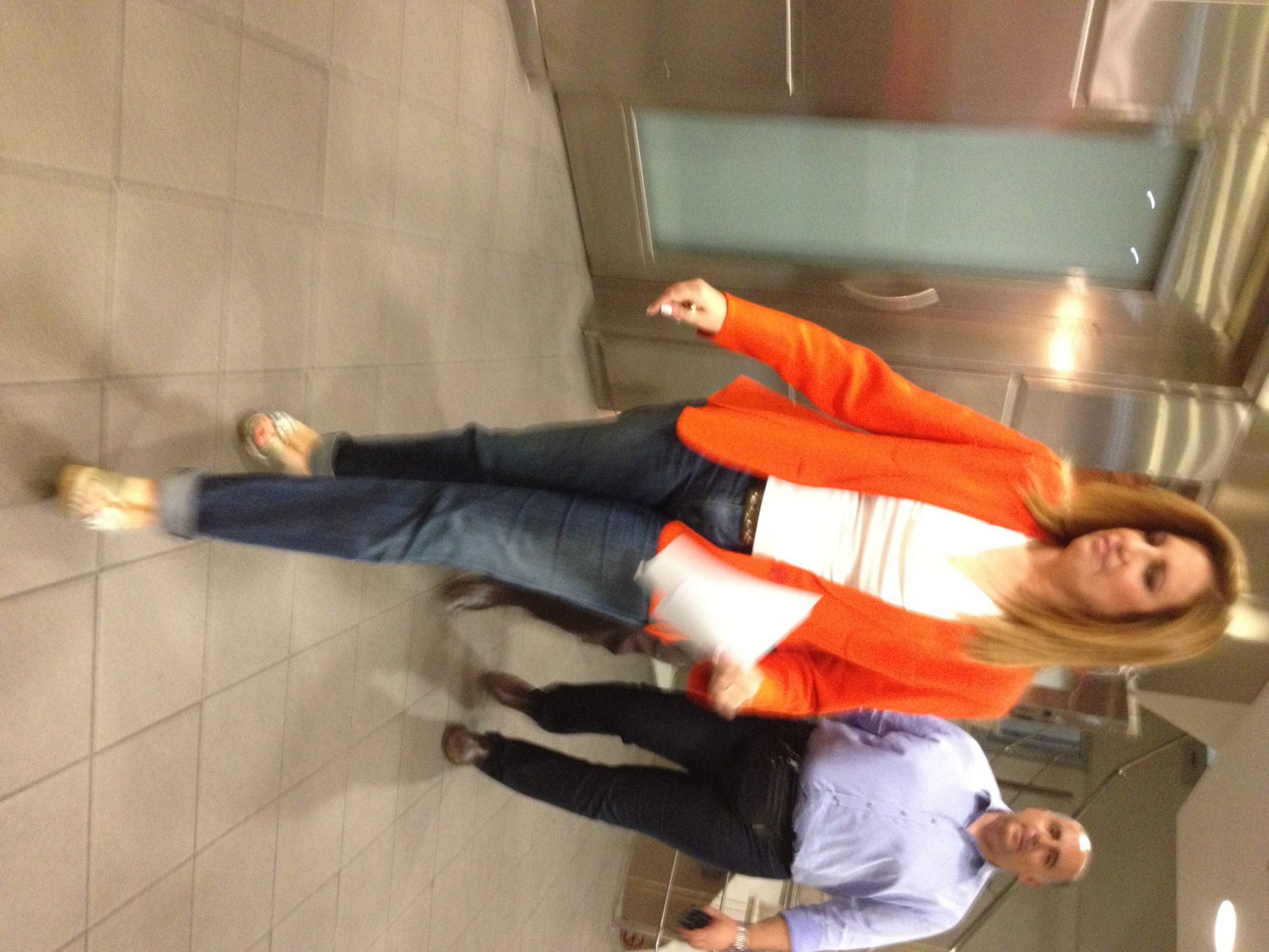 Η Φ.Γεννηματά στους διαδρόμους της Ιπποκράτους