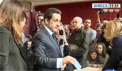 Τώρα-Ψήφισε και ο Σαρκοζί