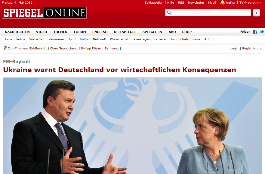 Η Ουκρανία απειλεί την Γερμανία