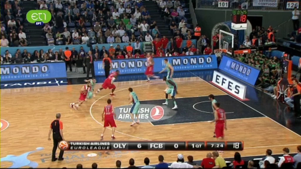 Live:ΟΣΦΠ-ΜΠΑΡΤΣΑ 22-18 (13′)