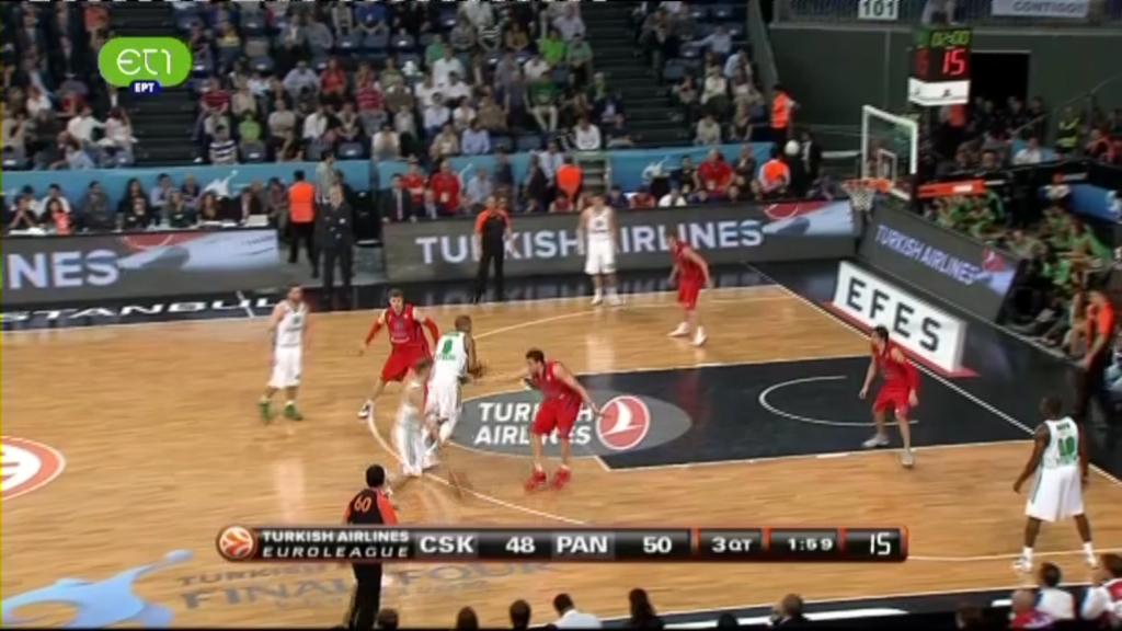 Live: ΤΣΣΚΑ-ΠΑΟ 51-55 (30′)