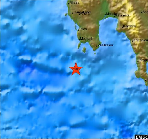 Σεισμός στη Μεσσηνία