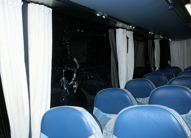 Οι φωτογραφίες μέσα από το πούλμαν