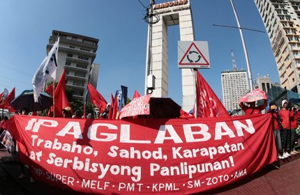 Στους δρόμους οι Φιλιππίνες