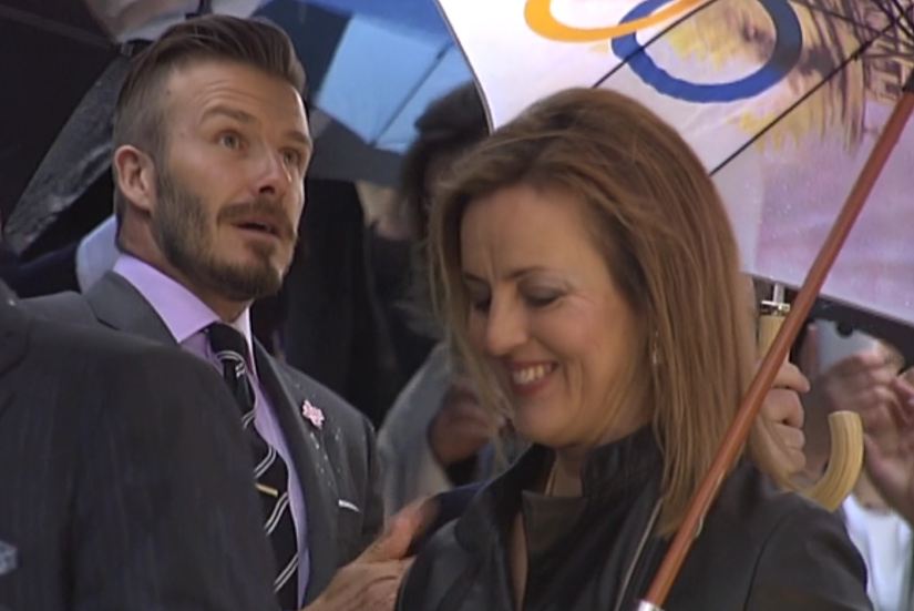 Θα έβγαζε το μάτι του Μπέκαμ!