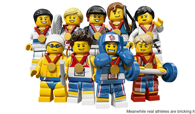 Η LEGO γιορτάζει τους Ολυμπιακούς