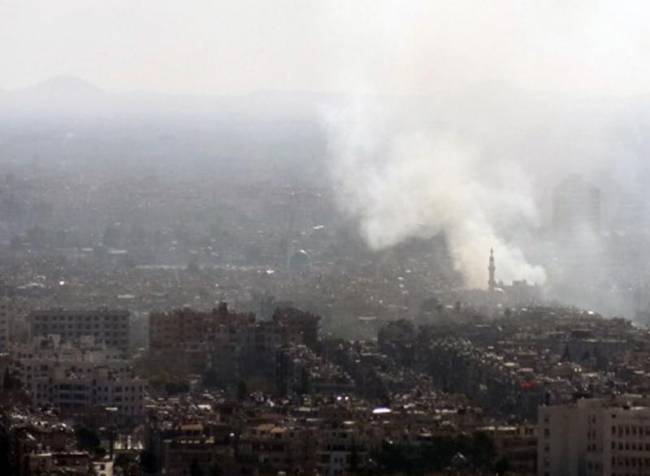Ισχυρές εκρήξεις στη Δαμασκό