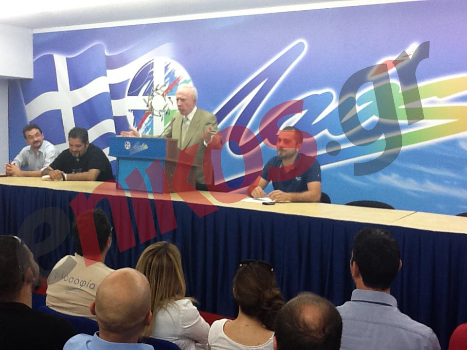 Ο Πλεύρης στη θέση του Πλεύρη