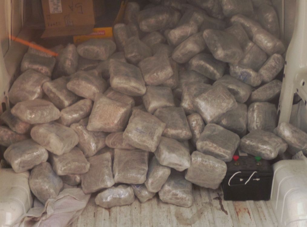 Eίχαν 63 κιλά χασίς