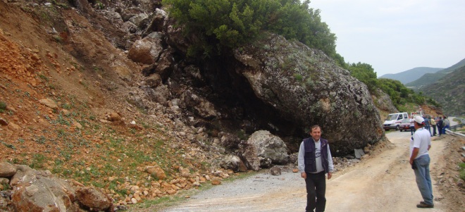 Κατολίσθηση στην Ελασσόνα