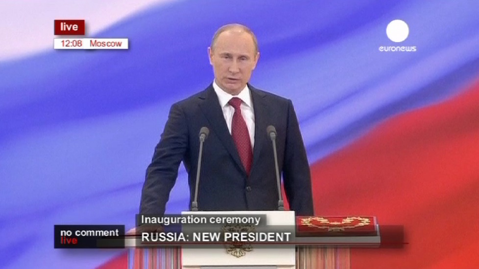 Τώρα-Ορκίστηκε ο Πούτιν