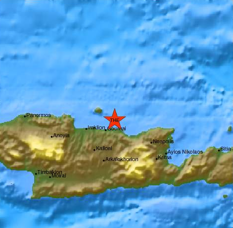 Κι άλλος σεισμός στην Κρήτη