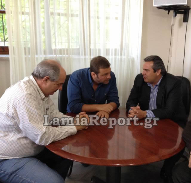 Ο Καμμένος είδε τον Γκλέτσο