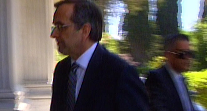 Τώρα -Έφθασε και ο Αντώνης Σαμαράς στο Προεδρικό Μέγαρο