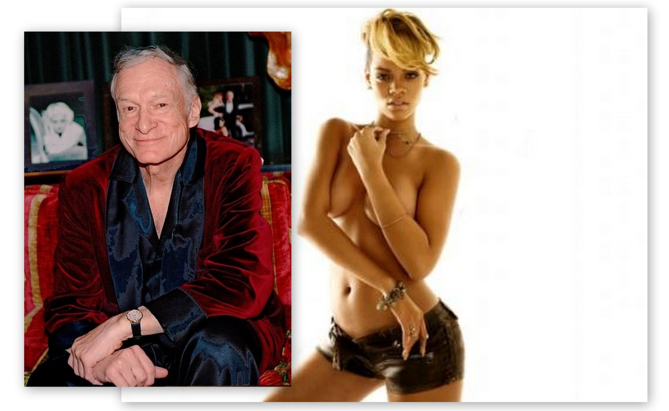 Hefner καλεί Rihanna