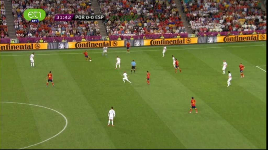 ΠΟΡΤΟΓΑΛΙΑ-ΙΣΠΑΝΙΑ 0-0 (30′)