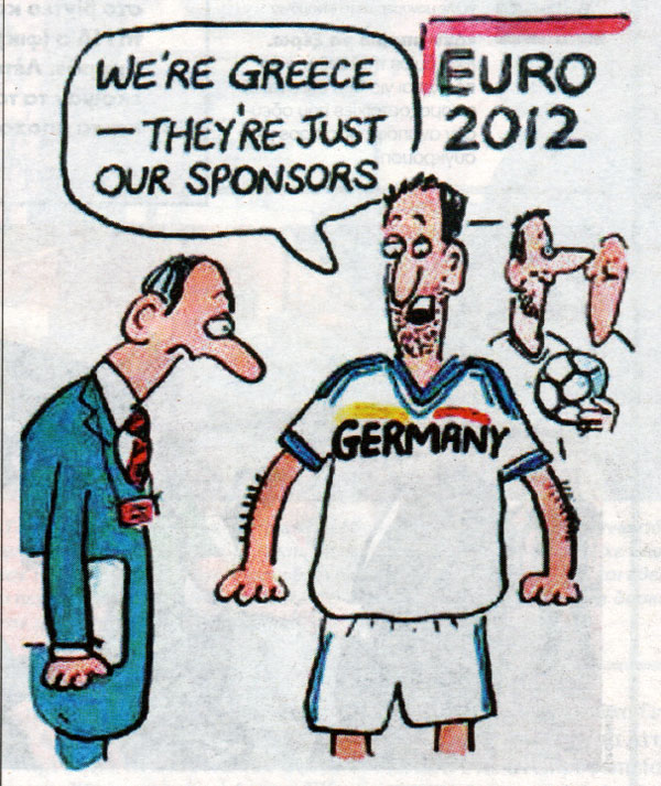 Χορηγοί της Ελλάδας οι Γερμανοί