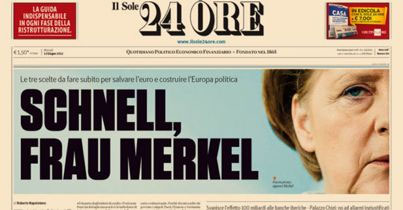 “Γρήγορα, κυρία Μέρκελ”
